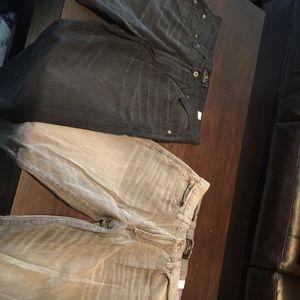 LuckyBrand 481RelaxedStraight 32/34. 2 pairs.